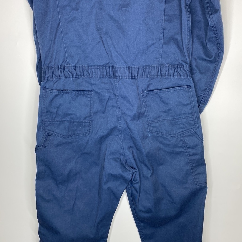 Vintage Key Imperial Blue Coveralls USA Workwear Mechanic Size 44 Long - Picture 6 of 10
